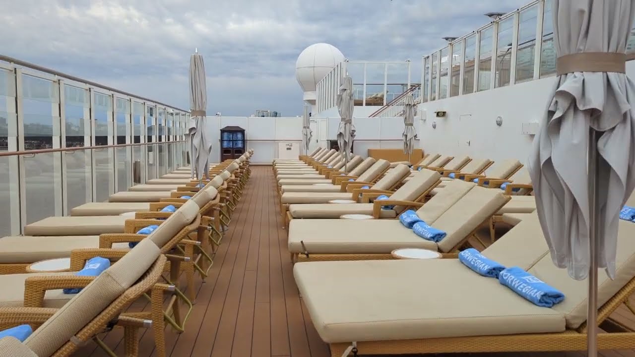 Norwegian Joy - Vibe Beach Club - Full walkthrough, post drydock remodel 2024