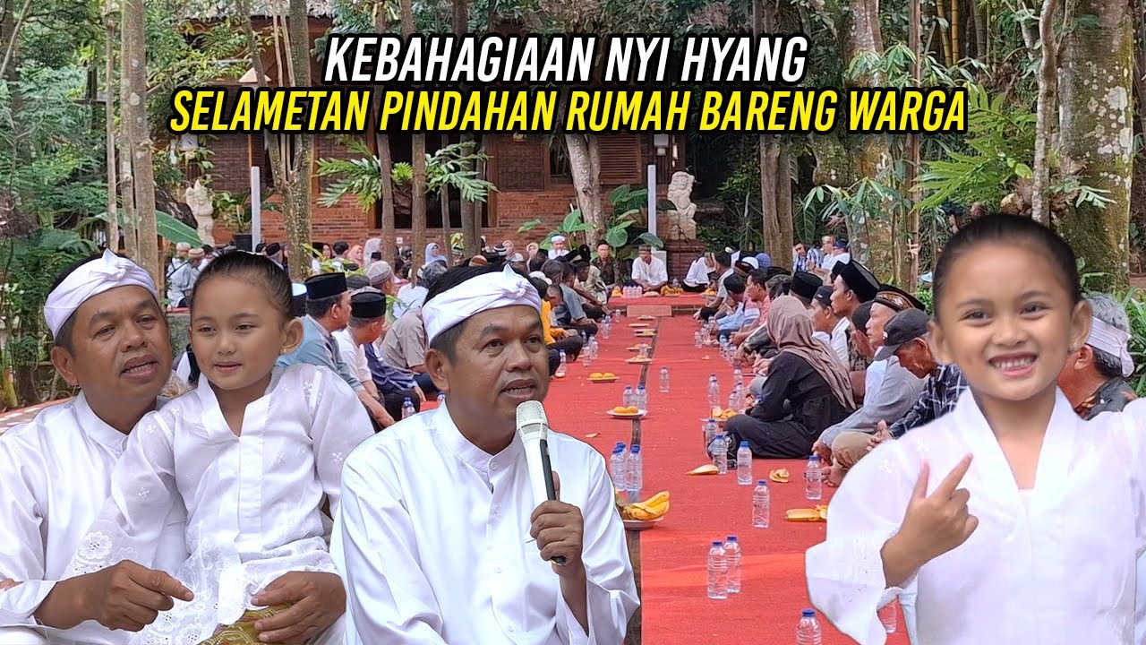 KEBAHAGIAAN NYI HYANG SAAT SELAMETAN PINDAHAN RUMAH BARENG WARGA