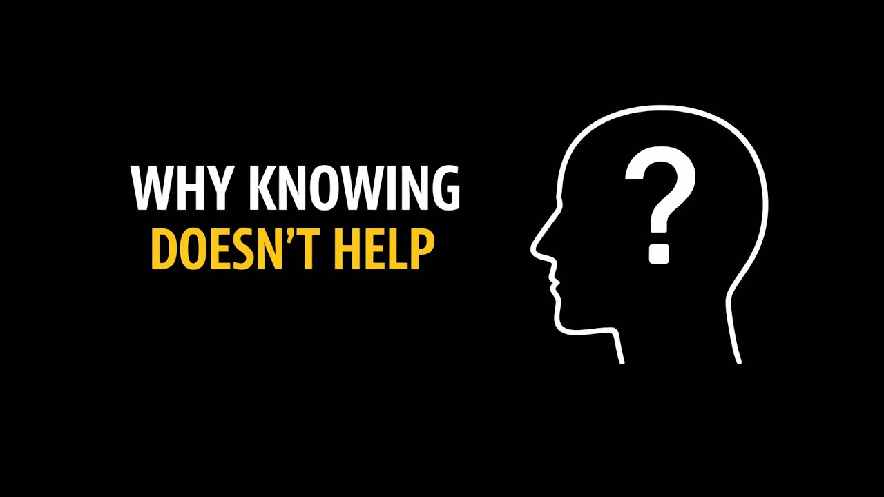 Why Knowing What to Do Still Feels Difficult