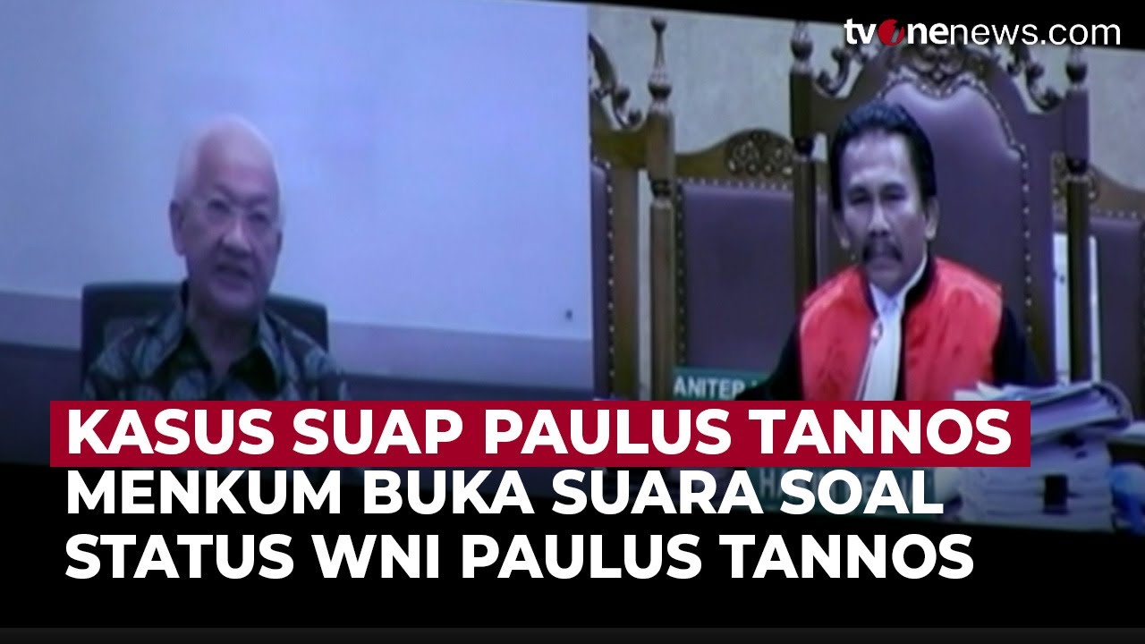 Menteri Hukum Ungkap Paulus Tannos Dua Kali Ingin Cabut Status WNI | OneNews Update