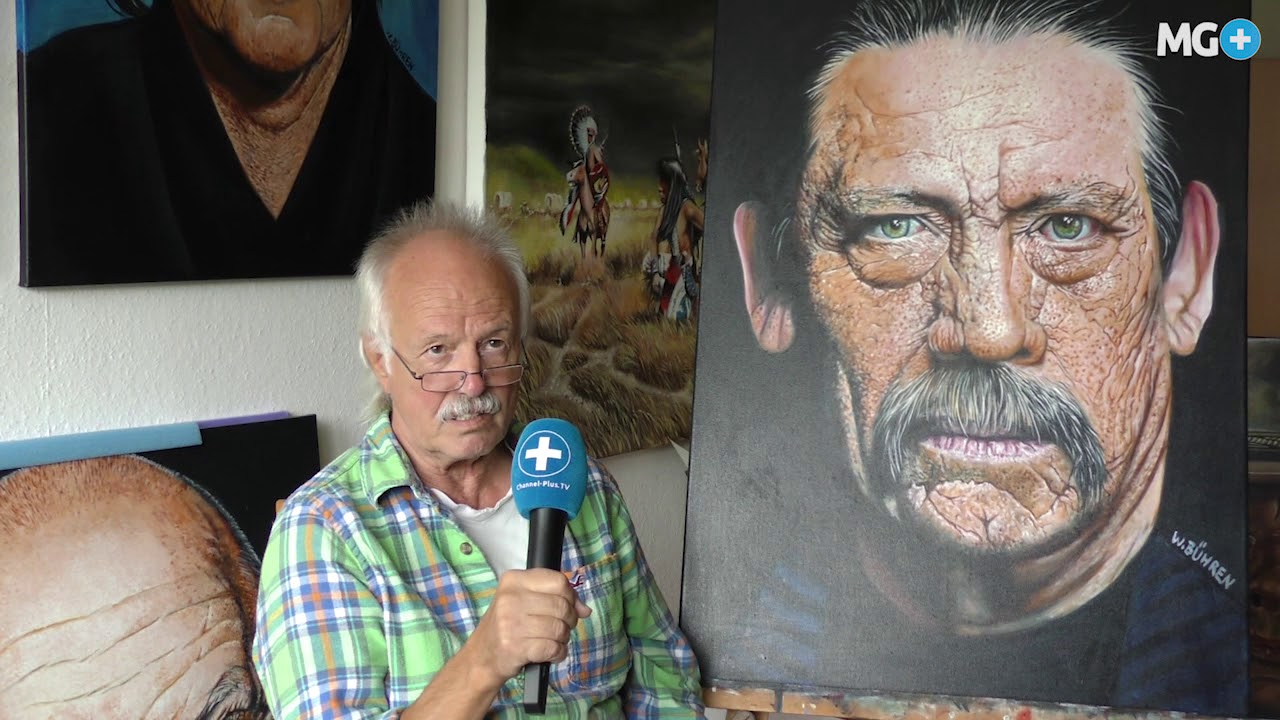 Unfassbar realistische Portraitmalerei von Wolfgang B&uuml;hren