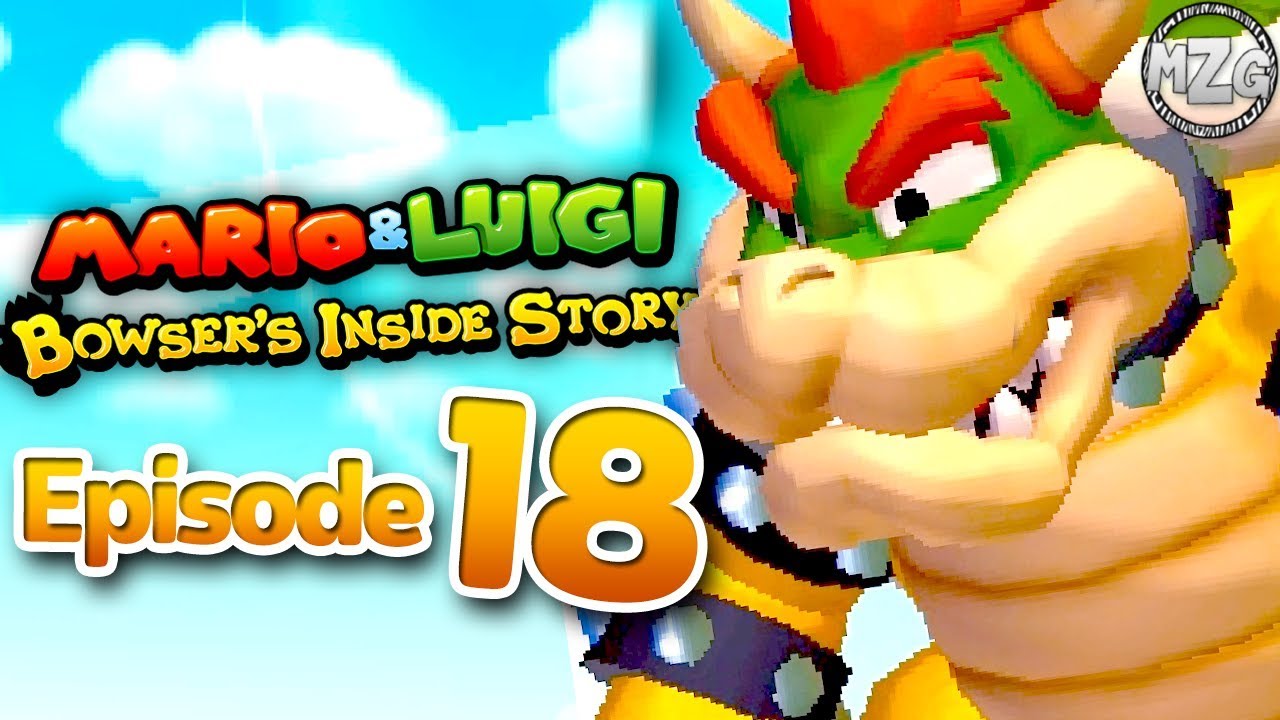 Mario & Luigi: Bowser's Inside Story Gameplay - Episode 18 - Giant Bowser vs. Fawful Express!