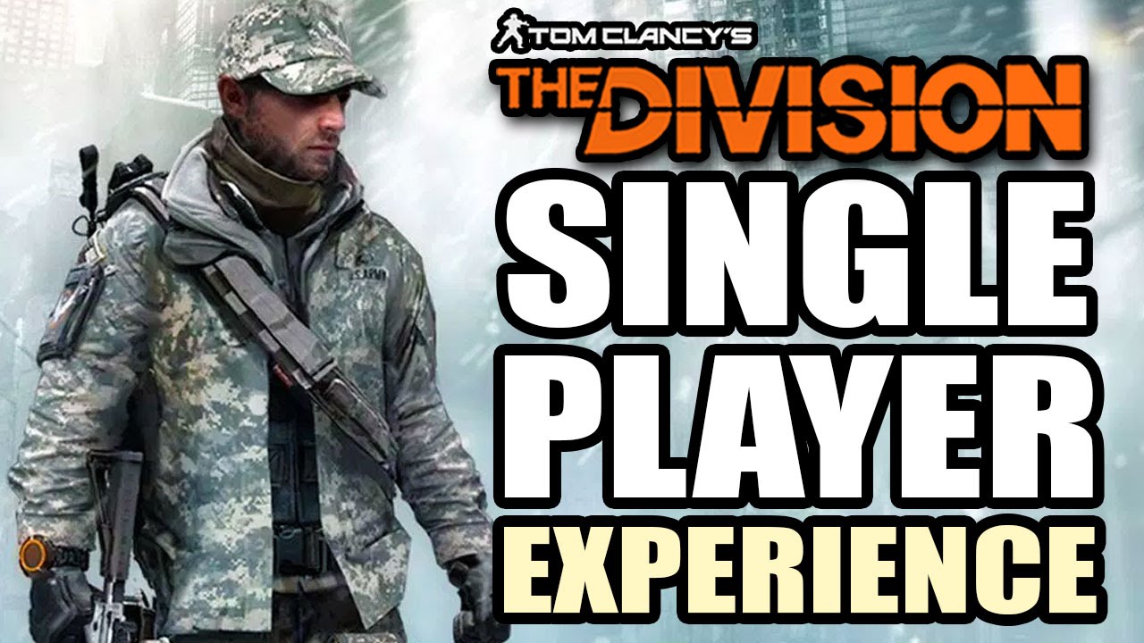 Tom Clancy's The Division — одиночная игра — с игровым процессом