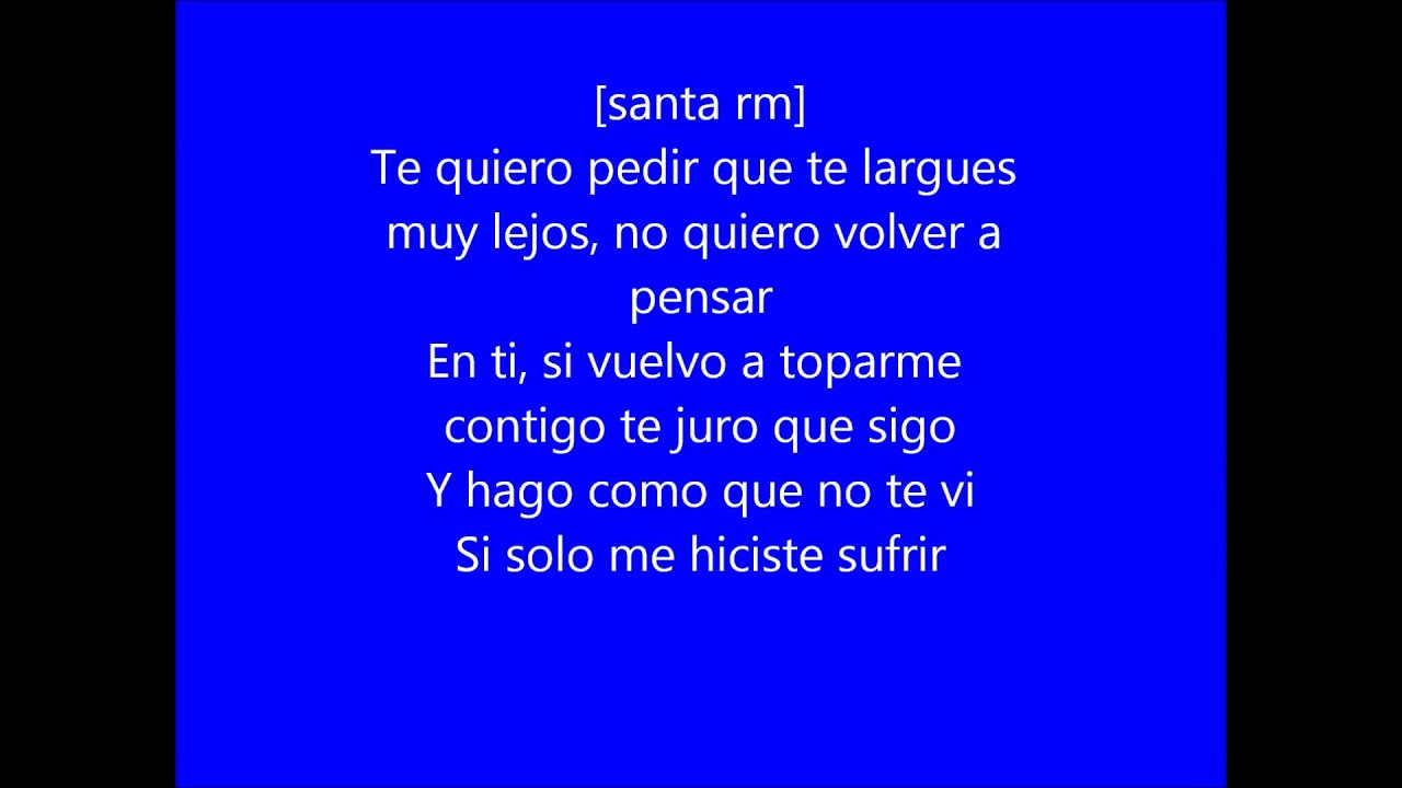 hoy me voy santar rm deep y crasek