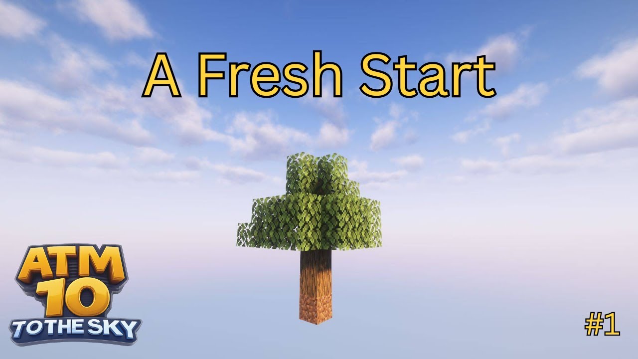 A Fresh start - ATM10TTS #1