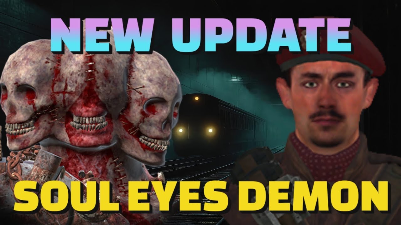 NEW Update - Soul Eyes Demon Horror - The Last Station 🚉 Map, Skulls Reed Enemy, Colonel Character