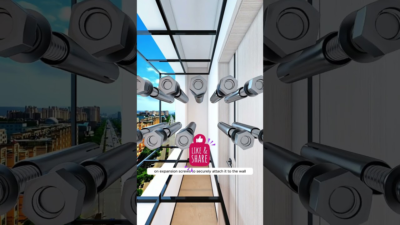 Transform a 1 square meters room to a function room!