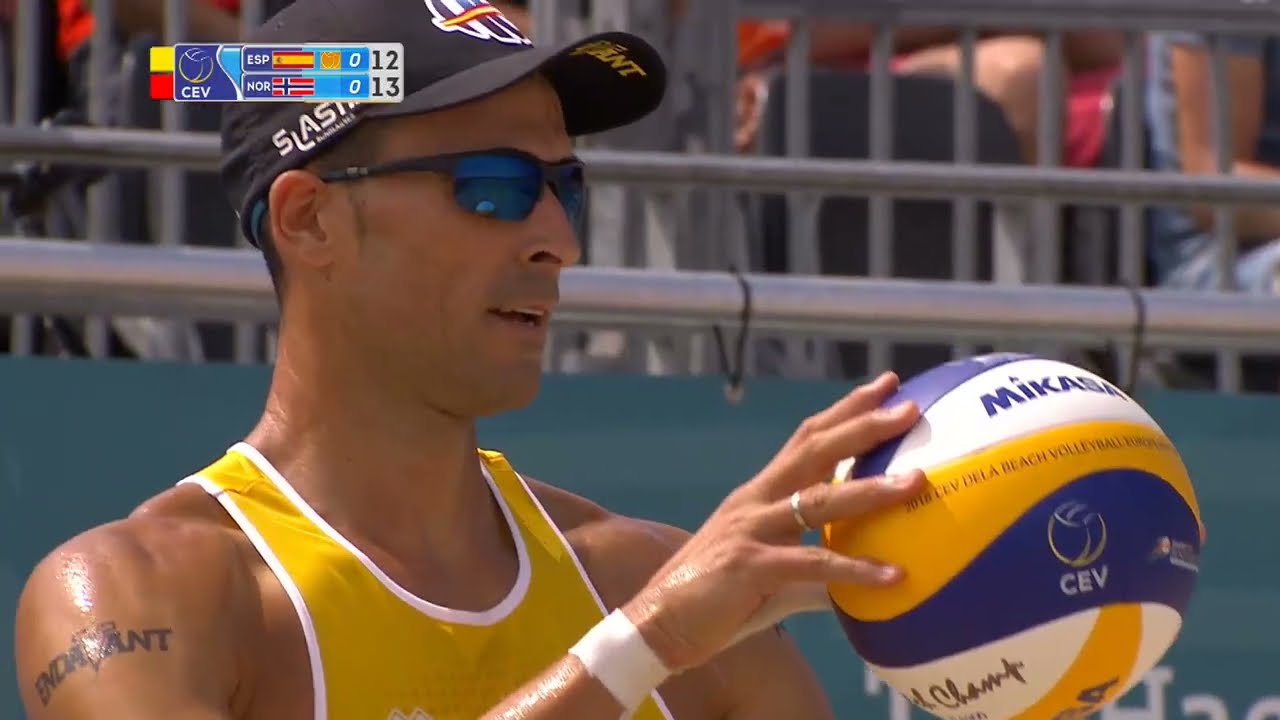 Herrera/Gavira vs Mol/Sorum - #EuroBeachVolley2018 Semi-finals