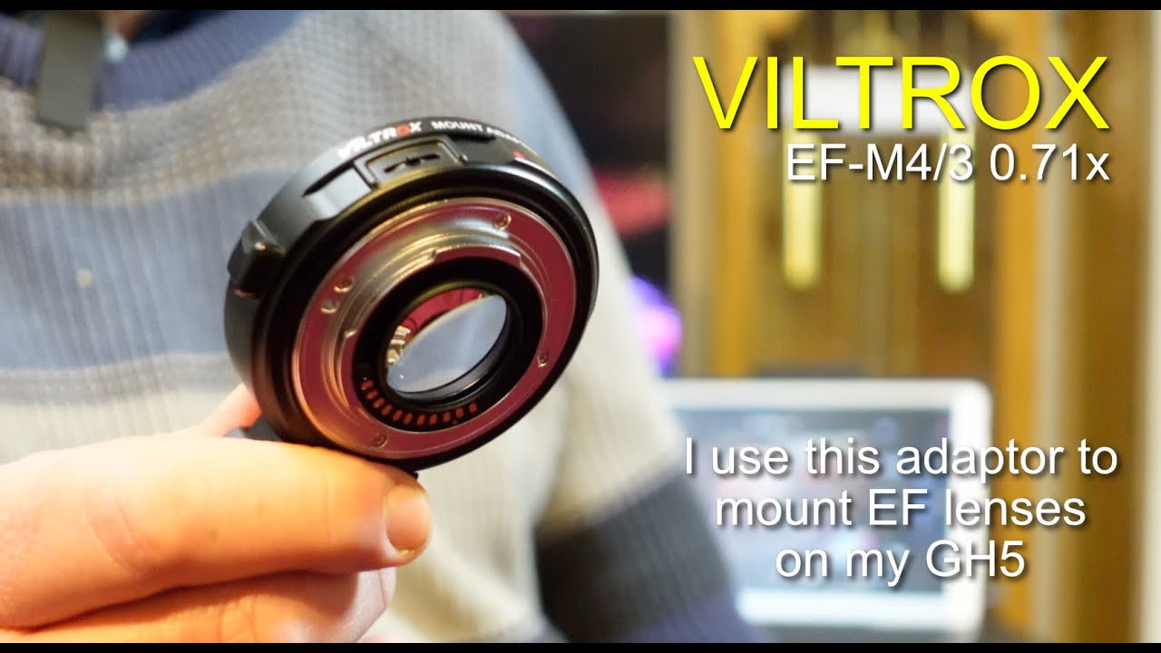 Адаптер крепления Viltrox EF - M4/3 II - используйте объективы Canon EF с вашим GH4/5
