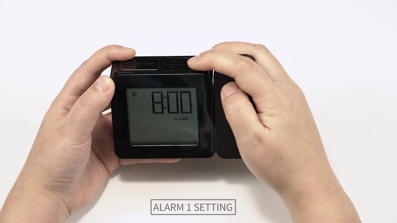 Oregon Scientific | PROJI Projection Clock | RM338PX Usage Video