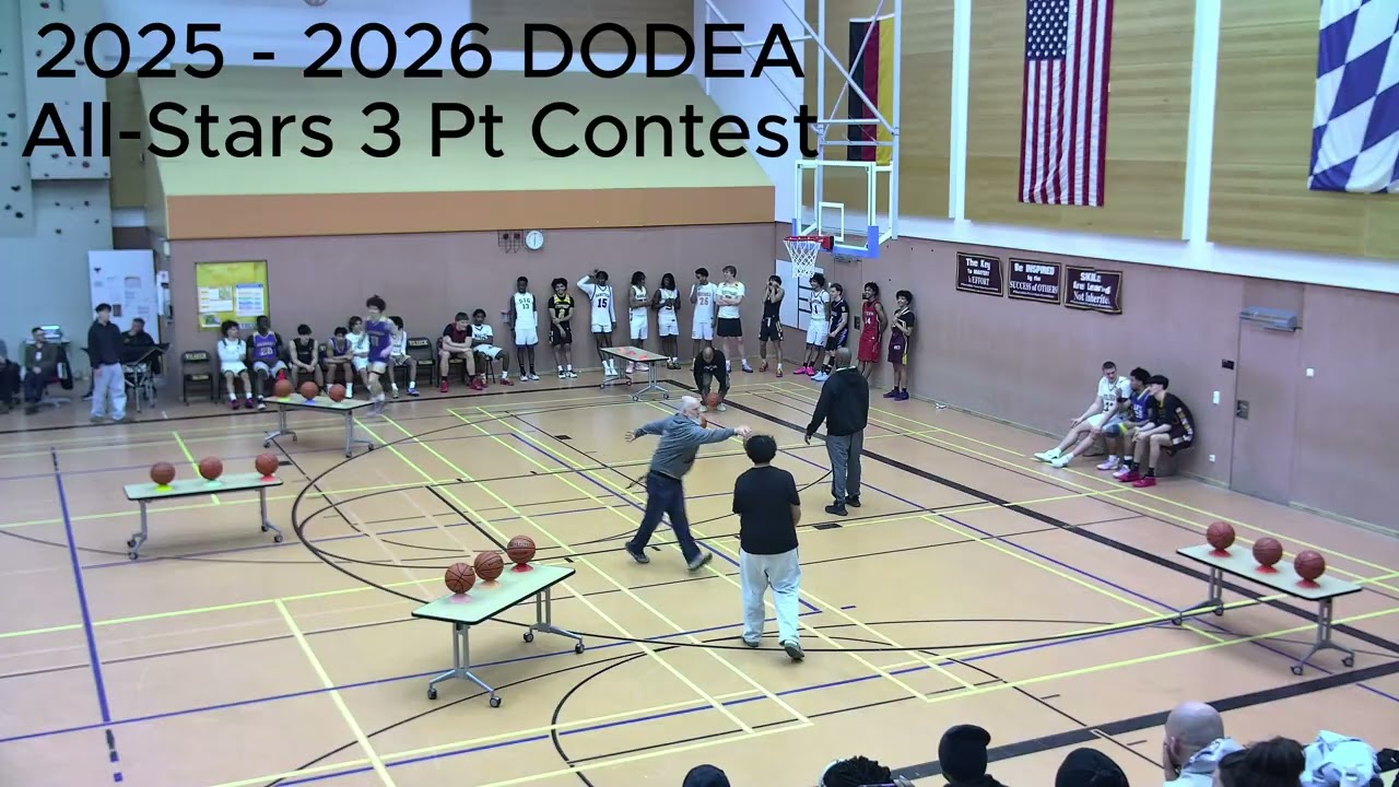DODEA All Stars 2025 - 2026 3PT Contest
