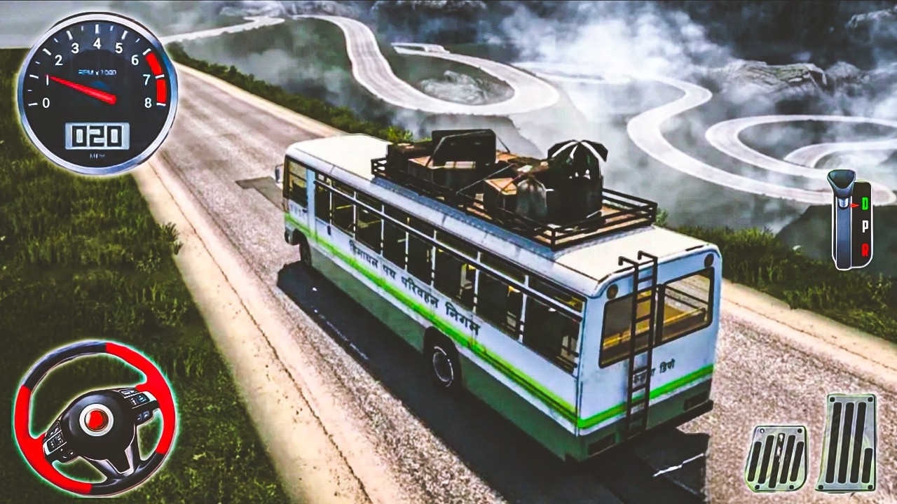 Indian Bus Simulator 3D | Desi City & Highway Passenger Driving - Android Gameplay