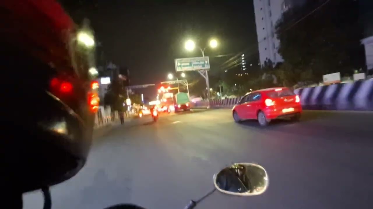 South India Chennai city Night travel 