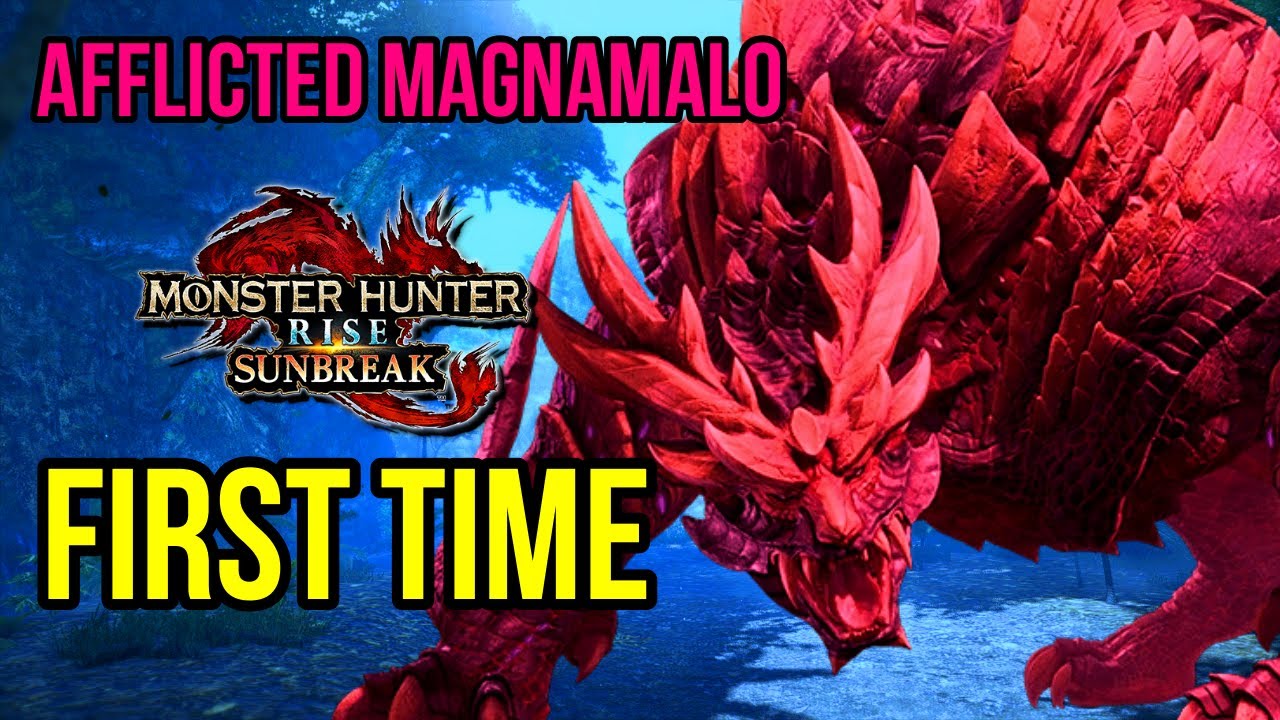 Afflicted Magnamalo Is Chaos | Monster Hunter Rise Sunbreak