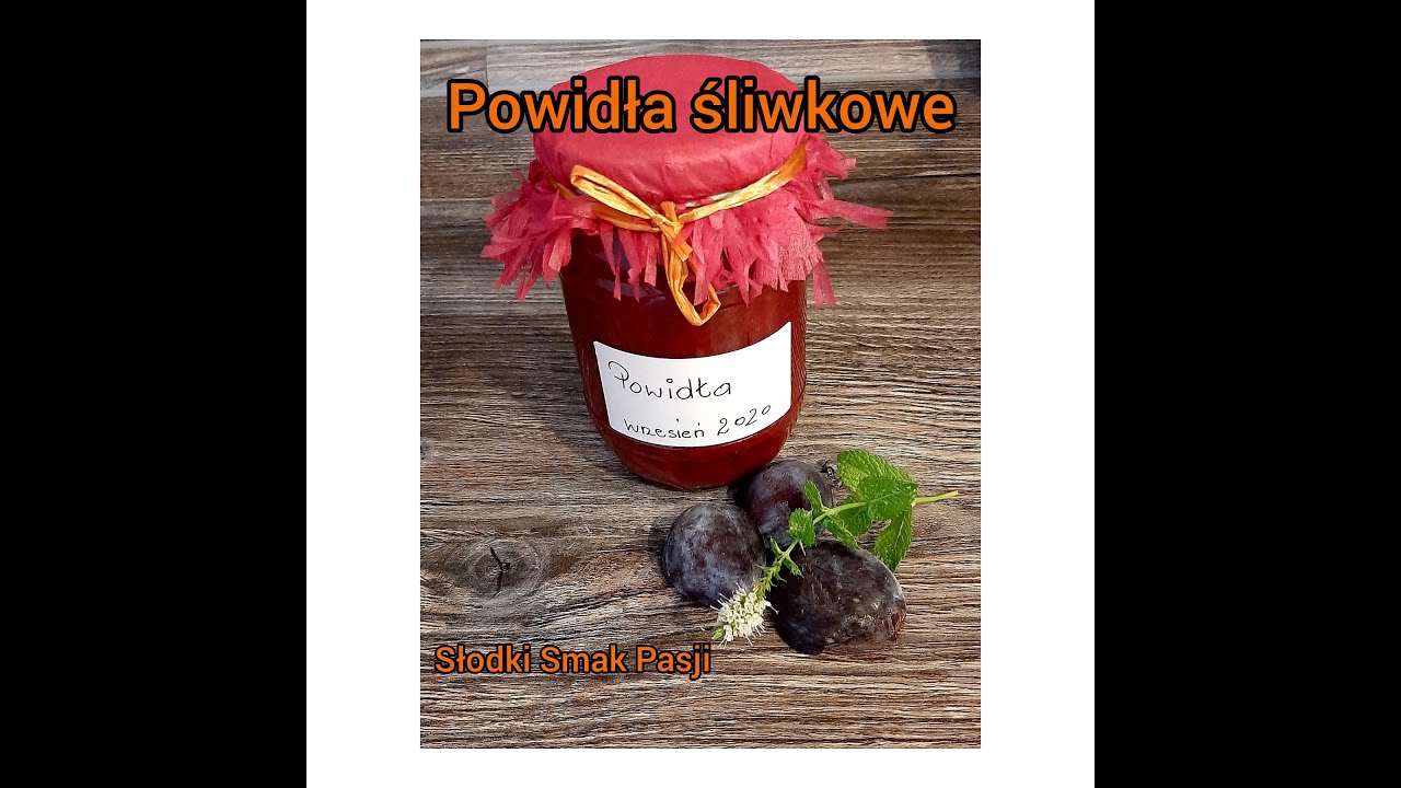 Powidła Śliwkowe bez żadnych dodatk&oacute;w