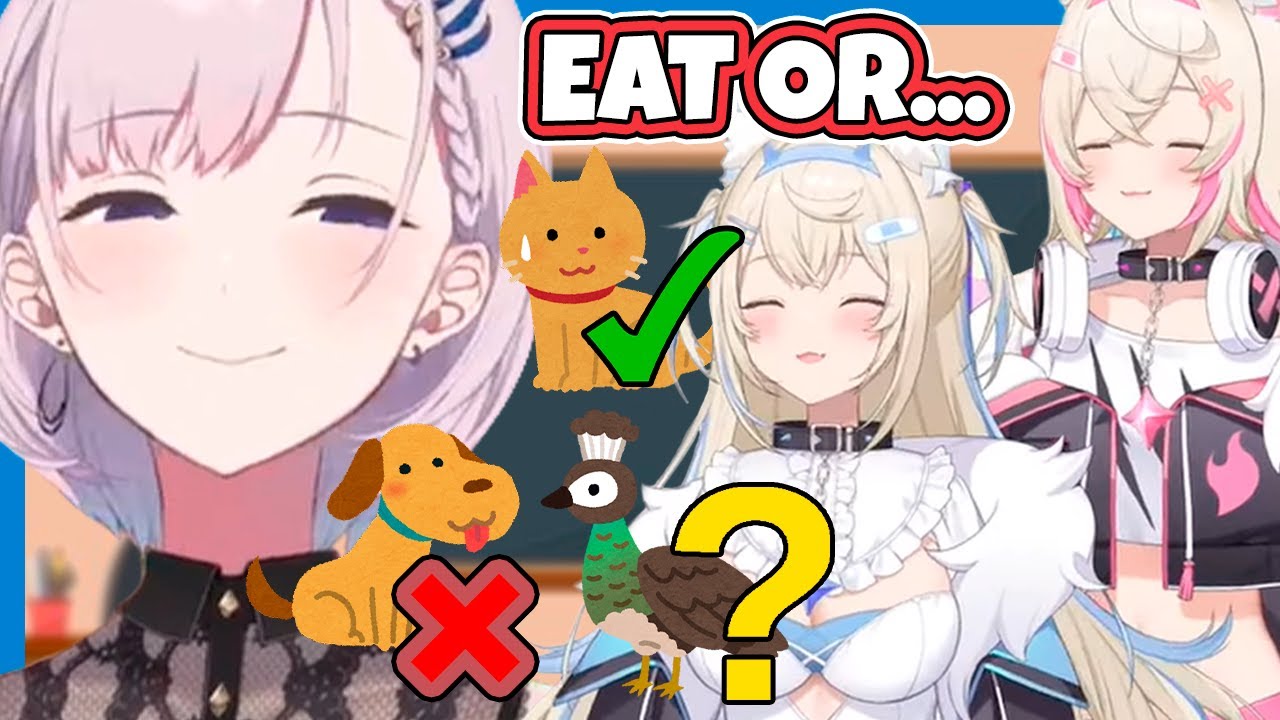 Which Animals would FUWAMOCO eat?