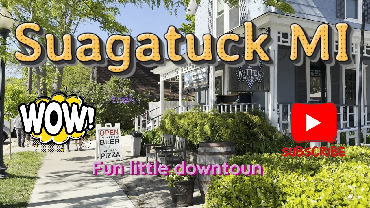 Escape to Saugatuck, Michigan: Any Day Getaway! ☀️🛥️