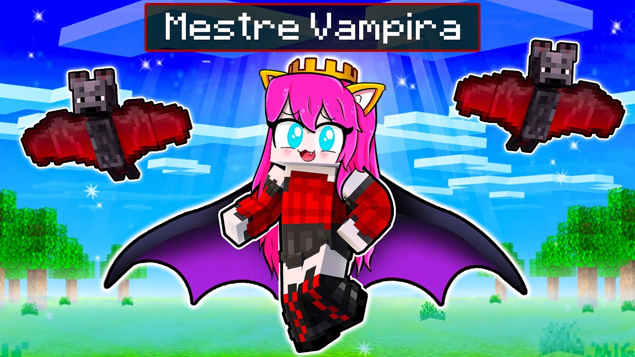 MIAUZINHA FOI MORDIDA POR UM VAMPIRO NO MINECRAFT !