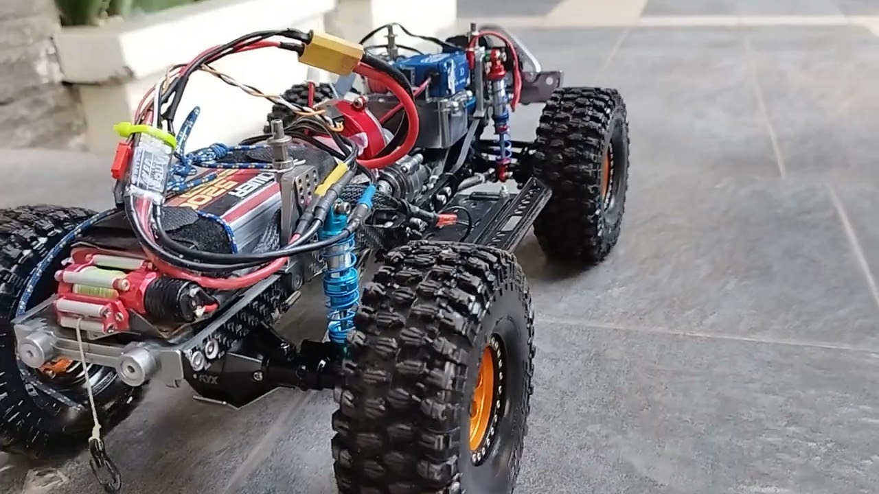 Tes ESC BlHeli 45A di RC Adventure 1/10. josss brohhh