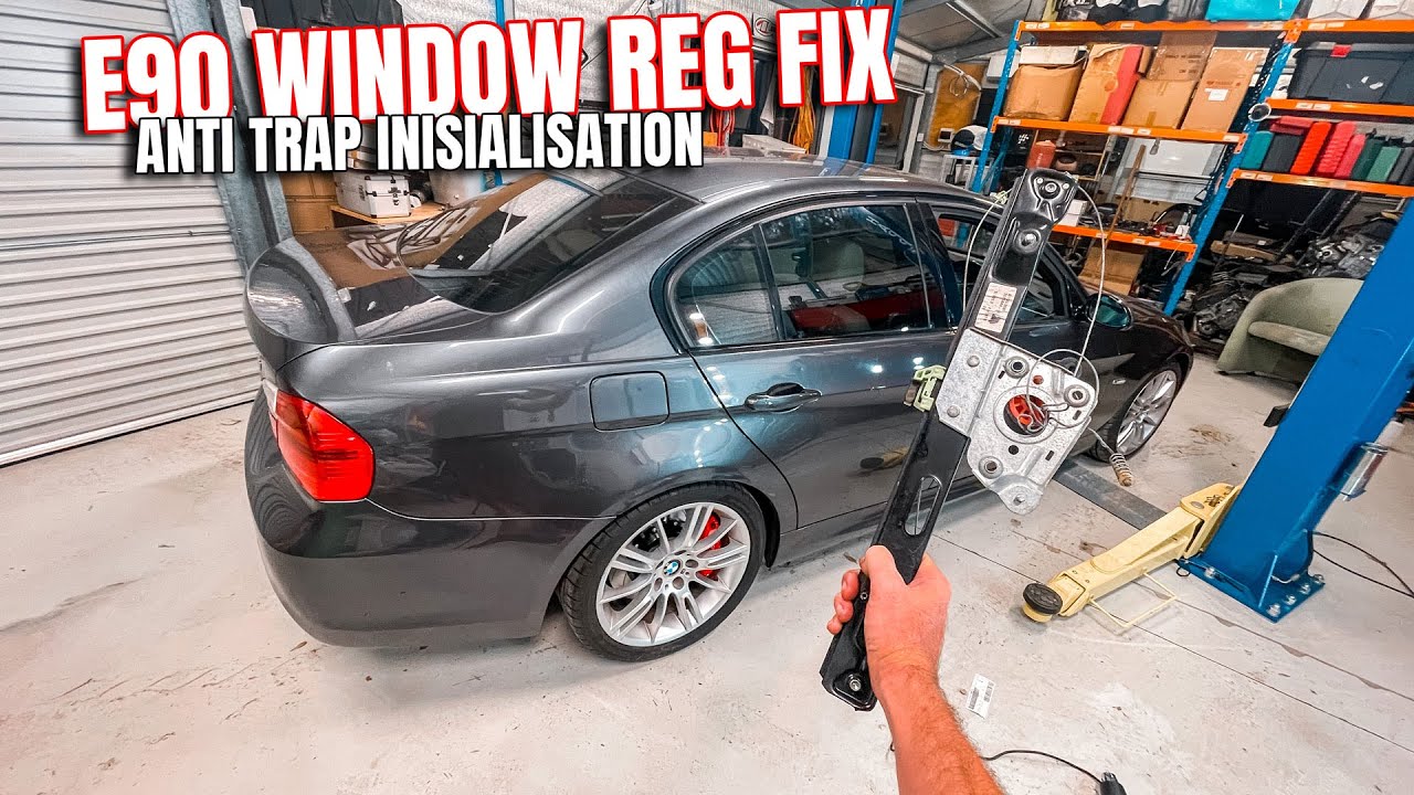 BMW E90 WINDOW REG FIX & ISTA ANTI TRAP INITIALIZATION