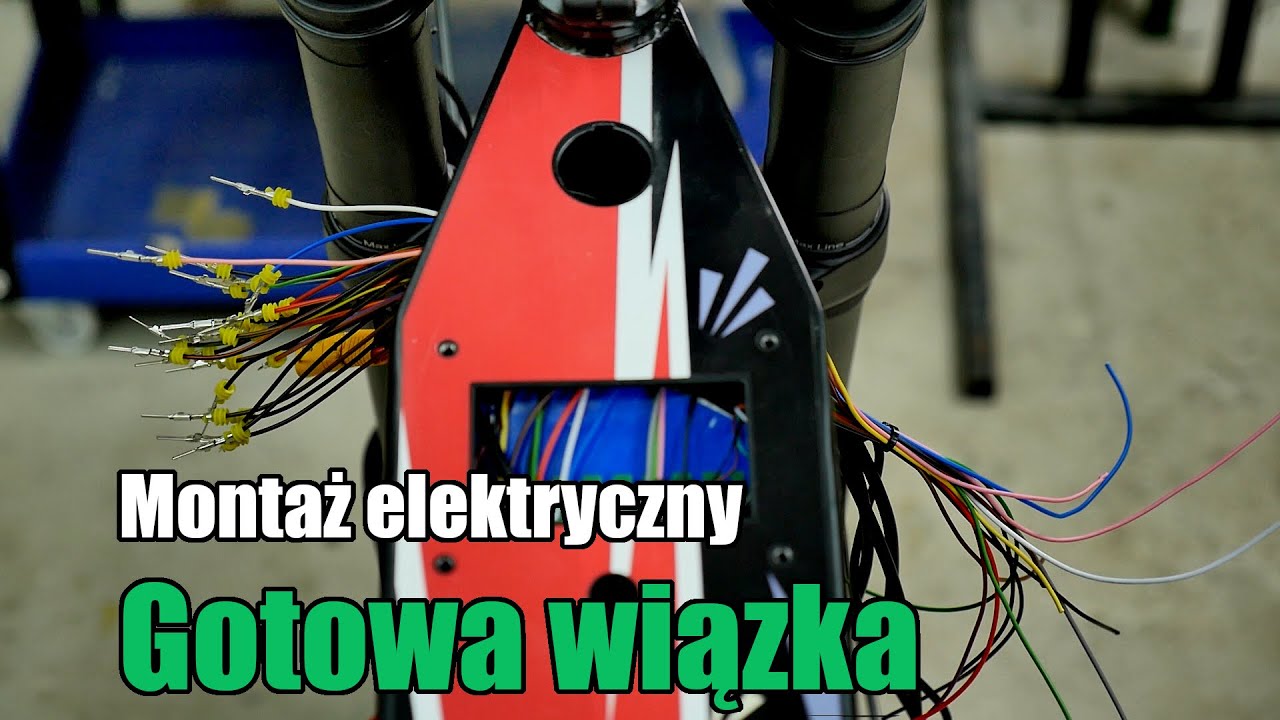 Rower Elektryczny EVSparkV2 Poradnik odc.13 Montaż elektryczny