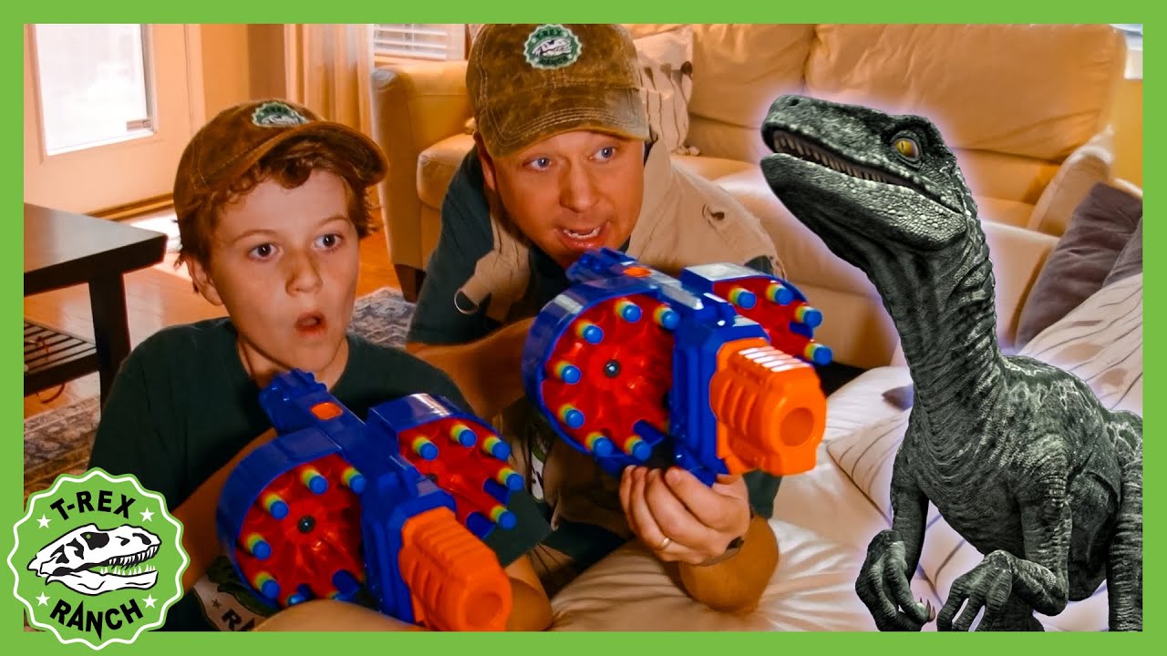 🏚️Baby Raptor Dinosaur in the House! | T-rex Ranch | NEW Superhero Cartoon for Kids | Moonbug Kids