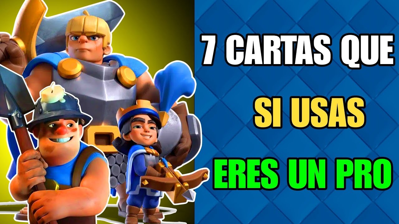 7 CARTAS que SOLO usan los PRO PLAYERS en CLASH ROYALE ( segun los mismos pro)