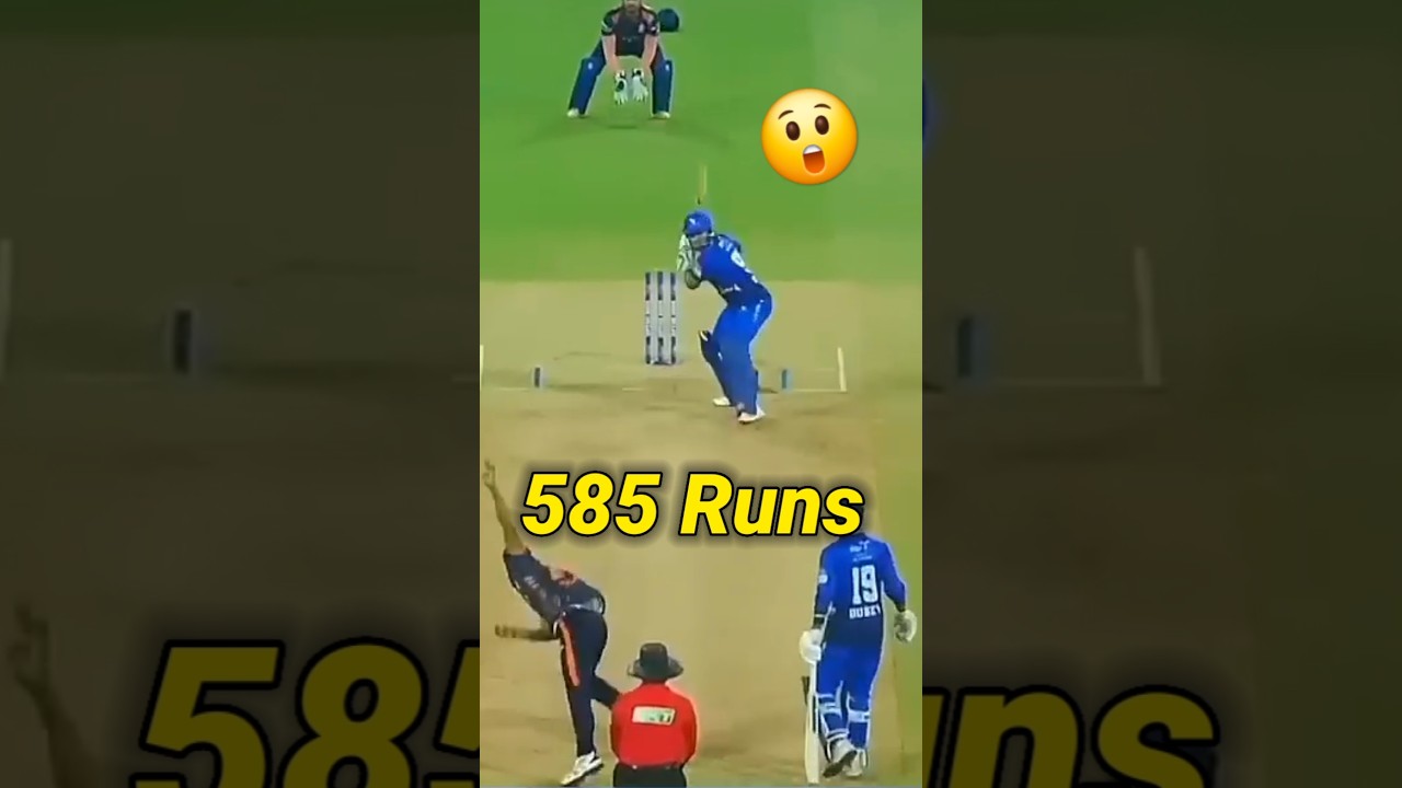 Swastik chikara ipl in rcb team | swastik chikara 1 inning in 585 runs  #swastikchikara #shortsfeed