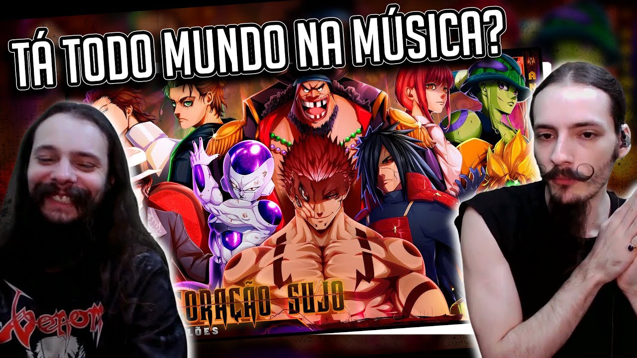 Vilões (Animes) - Coração Sujo | M4rkim | [REACT/ANÁLISE]