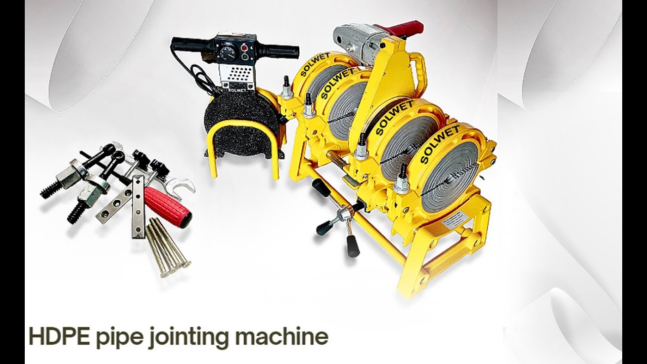 HDPE pipe jointing machine