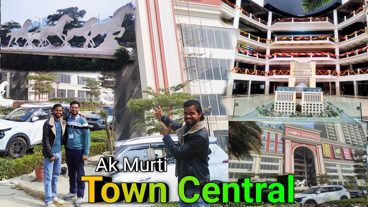 Inside the New Town Central Mall: The Future of Shopping 🛍️ | 500+ shops🤷‍♂️ | Ak murti great noida 