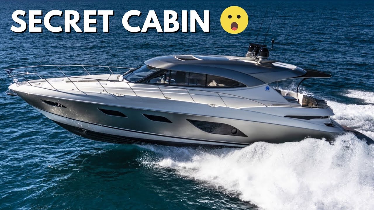 RIVIERA 6000 SPORT YACHT Platinum Edition Роскошный семейный яхт-тур