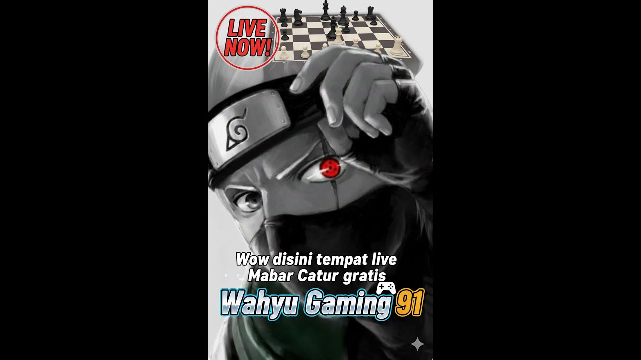 live Catur bersama Wahyu Gaming 91