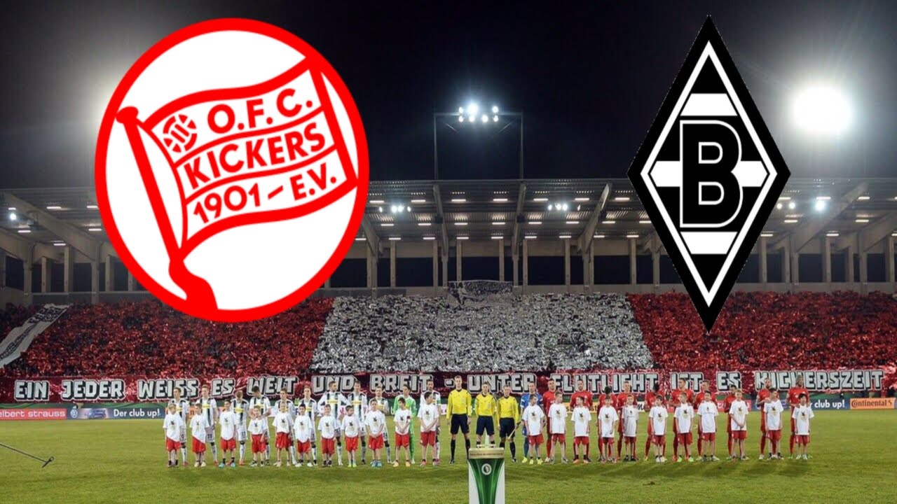 DFB-Pokal: Kickers Offenbach - Borussia Mönchengladbach 0:2 [Choreo]