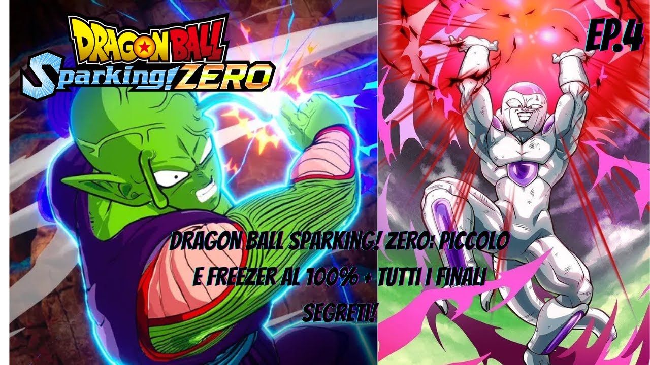 DRAGON BALL Sparking! ZERO: Piccolo e Freezer AL 100% + Tutti i Finali Segreti!