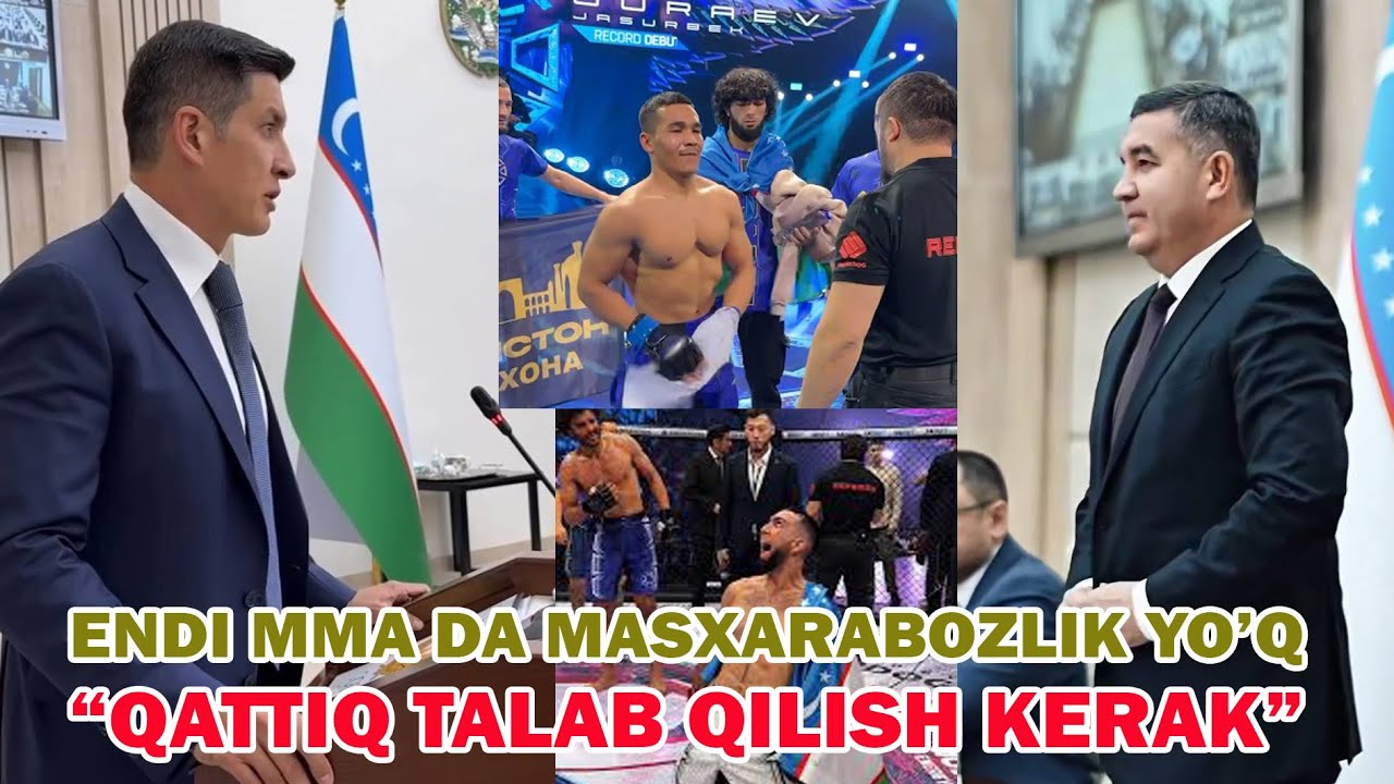 TEZKOR OTABEK UMAROV MMA DAGI AYRIM MASXARABOZLAR HAQIDA GAPIRDI