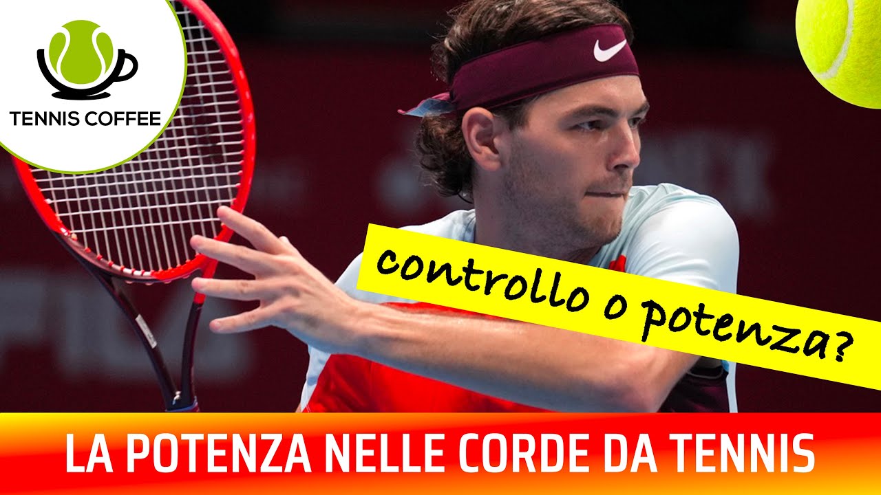 FATTORI per avere POTENZA 🏋️ nelle corde da tennis e il forte legame con il CONTROLLO ⚠️