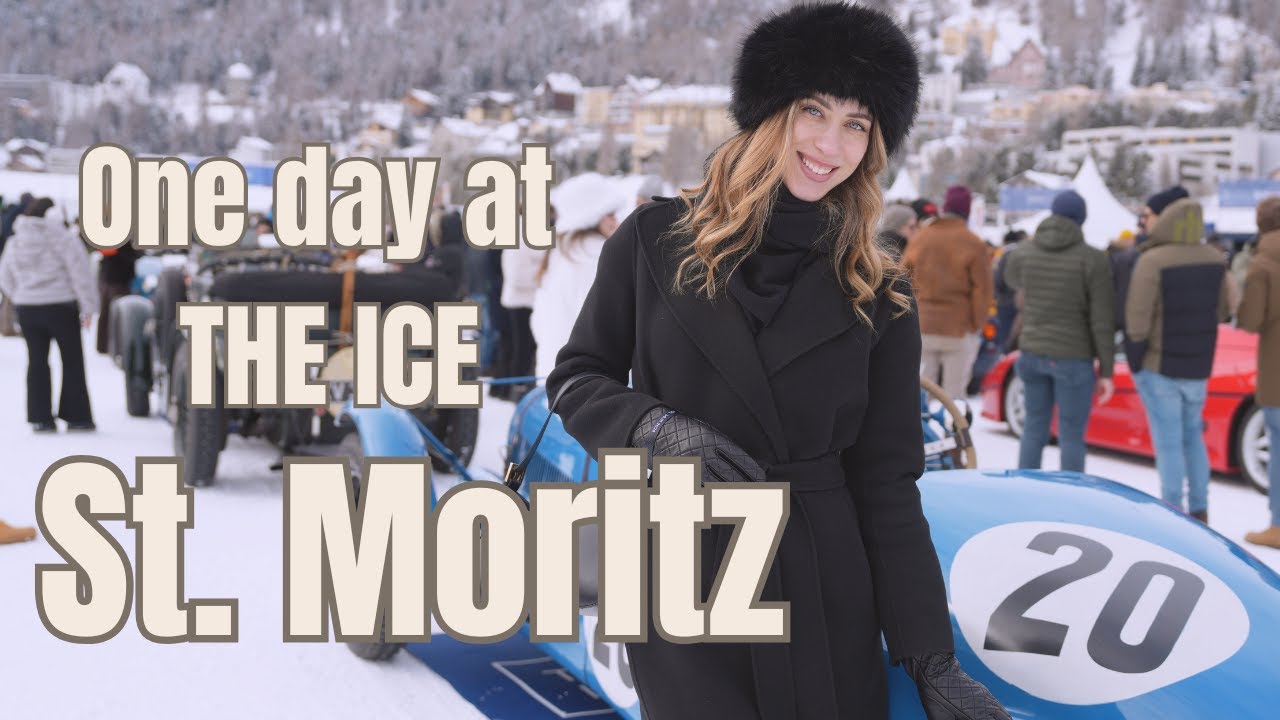The Ice - Iconic winter event in St Moritz ❄️🏎️