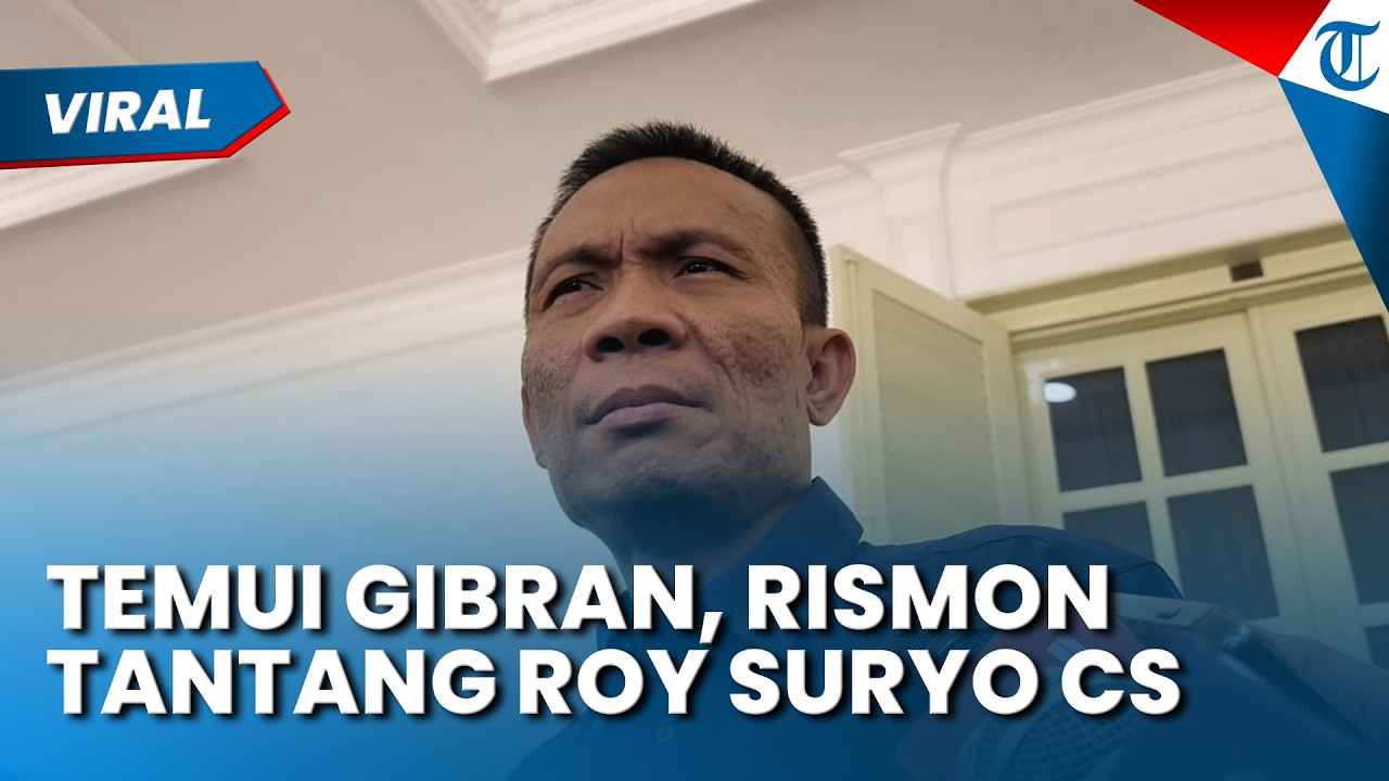 PERNYATAAN LENGKAP RISMON SIANIPAR setelah Temui Gibran, Puji Keluarga Jokowi & Senggol Roy Suryo