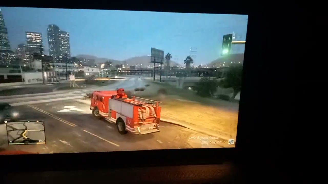 CAMION DE POMPIER DE SIOUX FALLS GM3