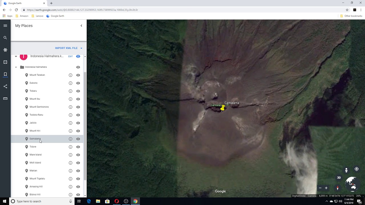 Volcanoes Of Indonesia Halmahera