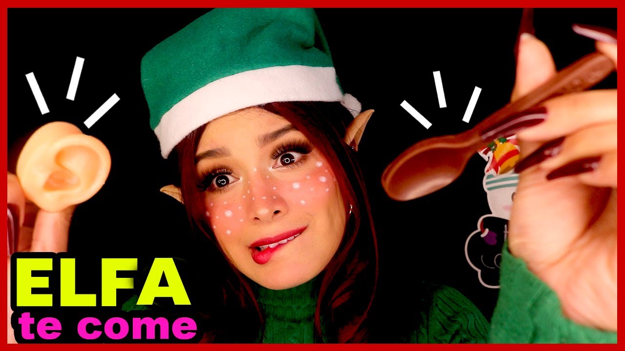 🧝‍♀️ Regresa La ELFA TRAVIESA 🎅 q/está OBSESIONADA CONTIGO 👄 y TE COME! 👅 I Ges ASMR