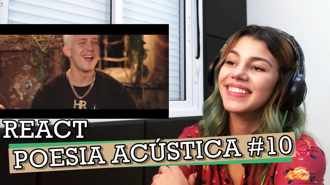 REACT Poesia Acústica #10 -Recomeçar - Reação/Análise