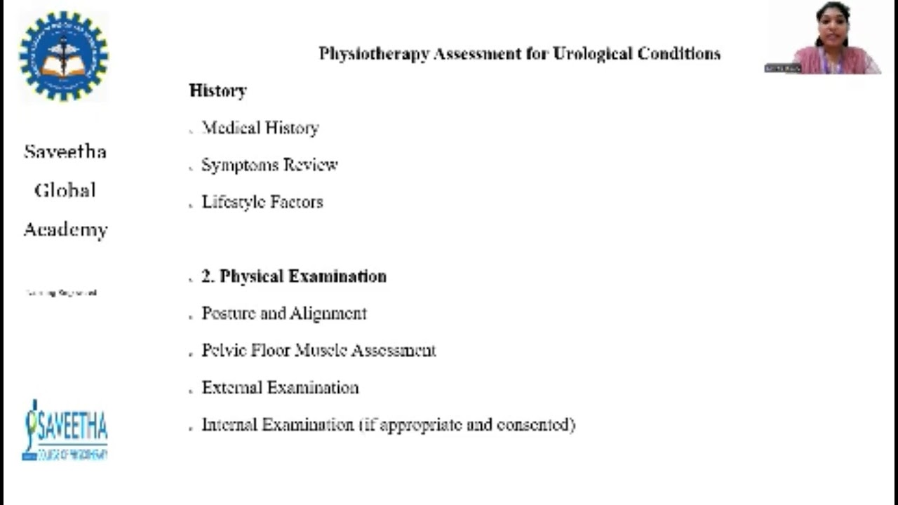 Physiotherapy in Urological Diseases Part 1