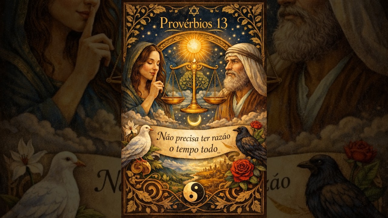 VOCÊ NÃO PRECISA TER RAZÃO O TEMPO TODO E SIM SER A RAZÃO
