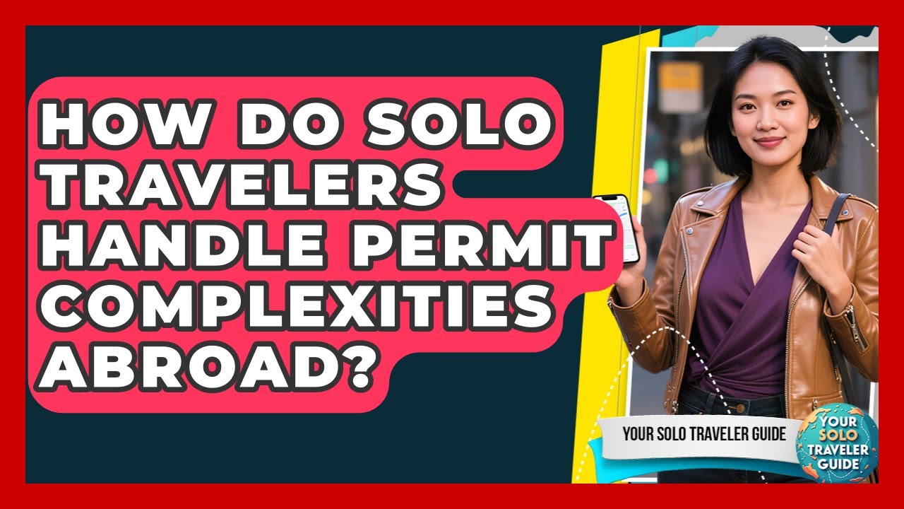 How Do Solo Travelers Handle Permit Complexities Abroad? - Your Solo Traveler Guide