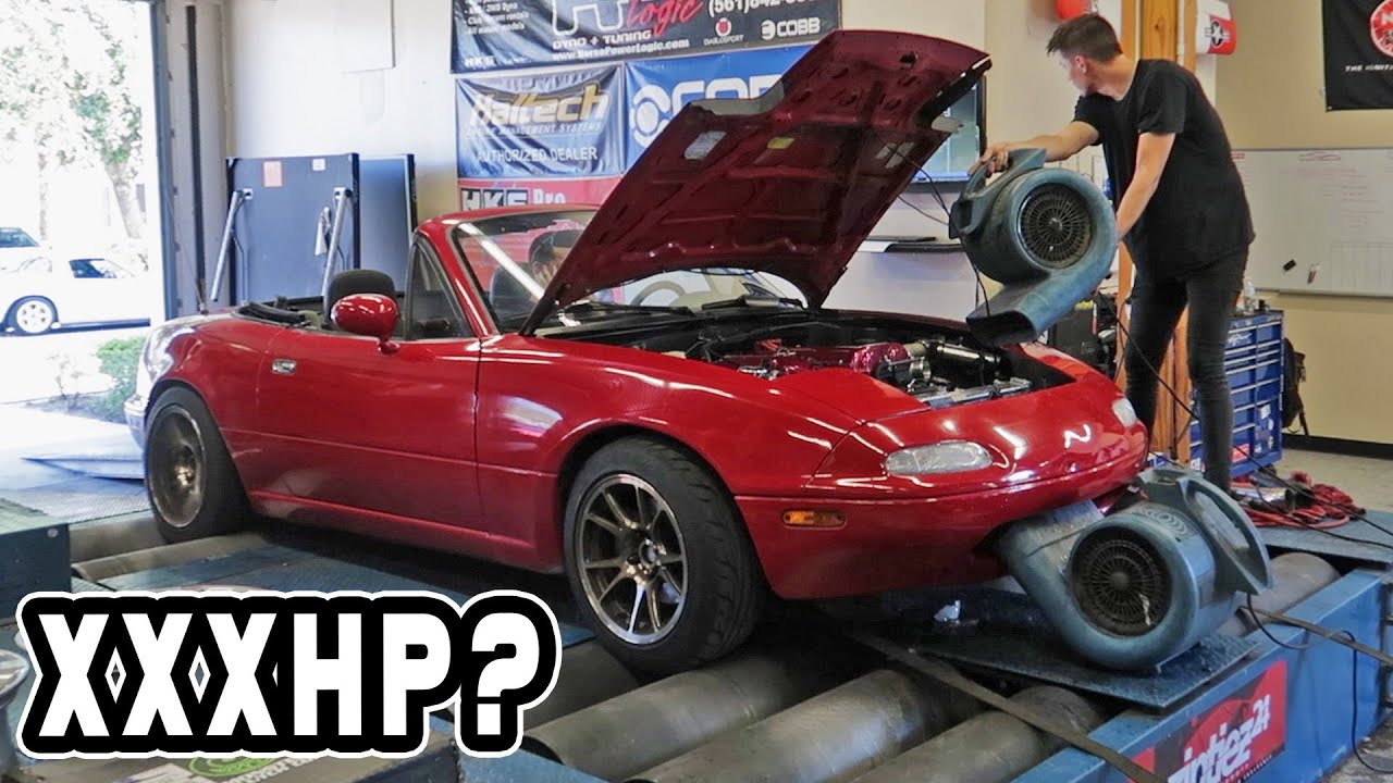 THE BATTLE FOR 400HP! FORGED MIATA FINAL DYNO TUNE!
