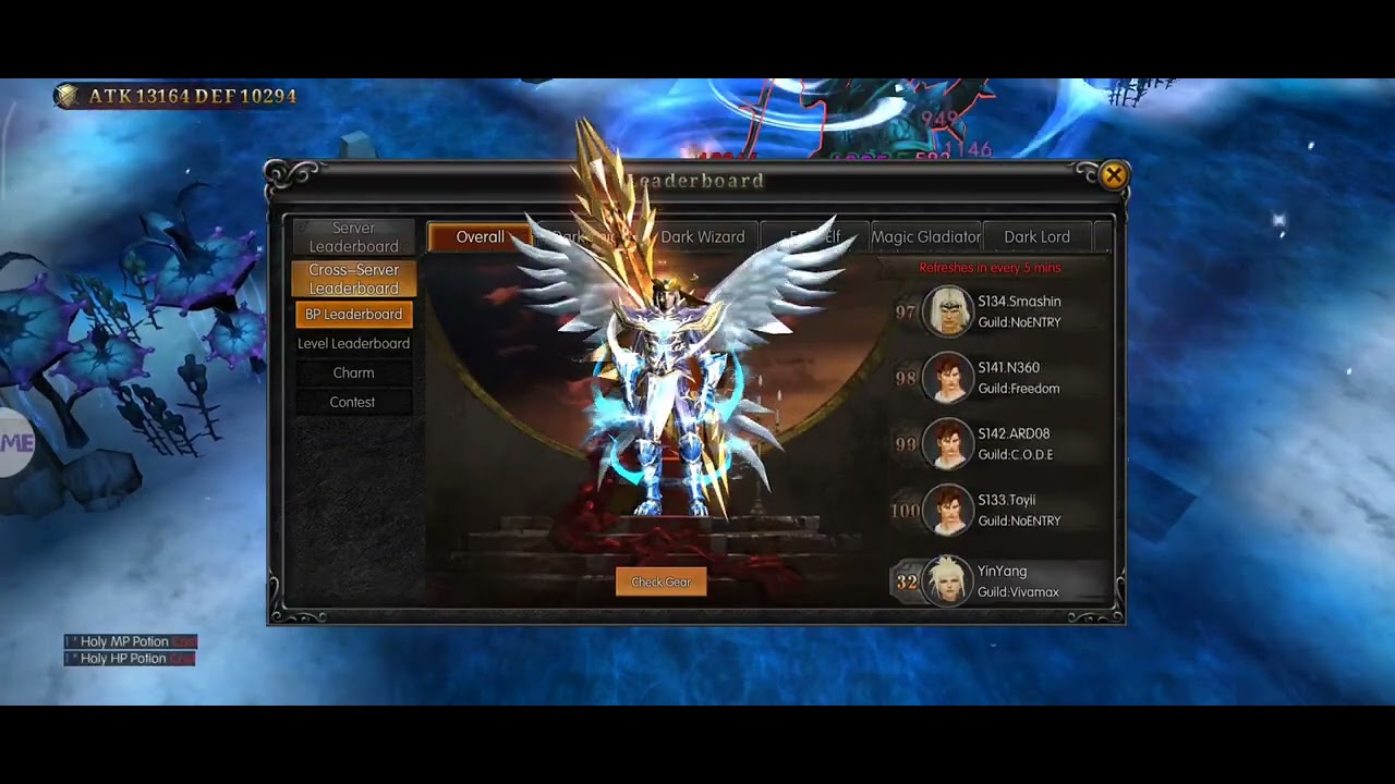 MU Monarch - Fast RB and Fast Level (Demon Guardian) Grow Lancer S144