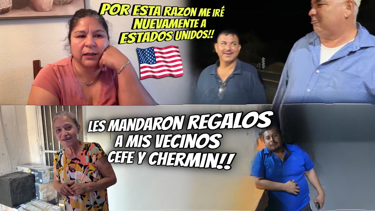 ME VOY A IR A ESTADOS UNIDOS‼️POR ESTA RAZ&Oacute;N‼️ES LO QUE CREEN⁉️LES MANDARON UN REGALO UNOS AMIGOS