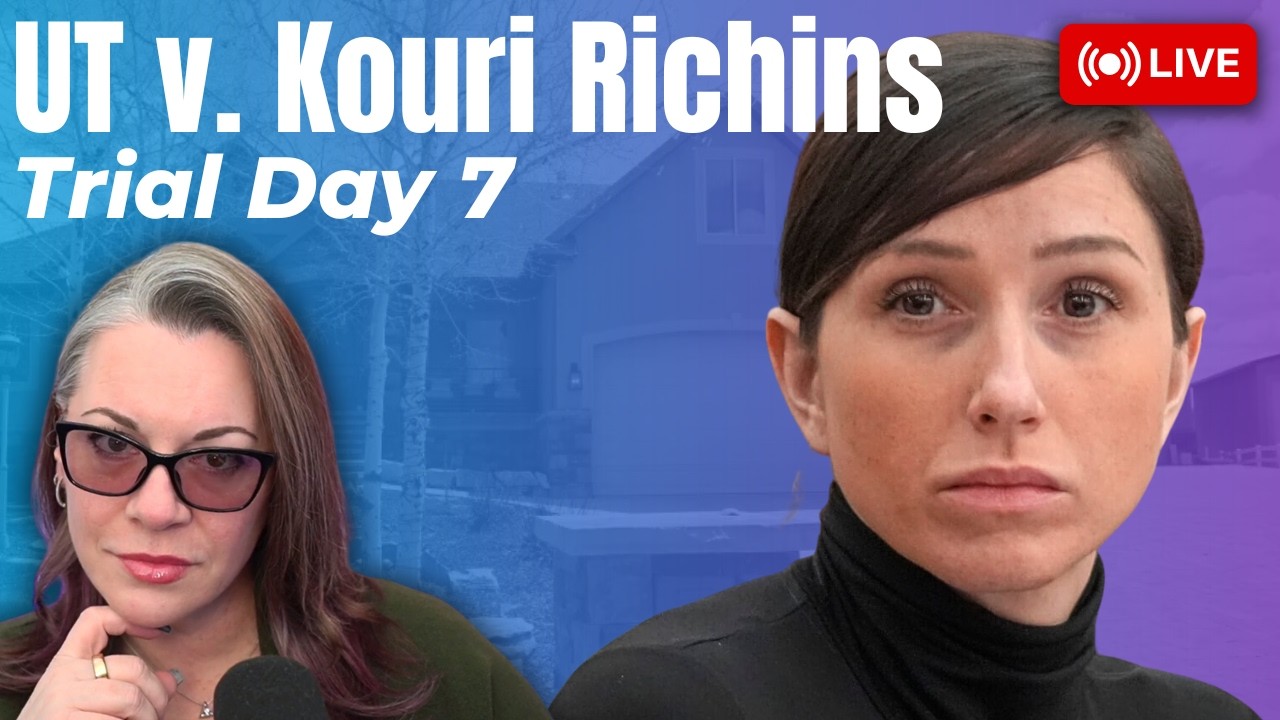 LIVE TRIAL | UT v. Kouri Richins - Trial Day 7 - What is gonna happen today?!?